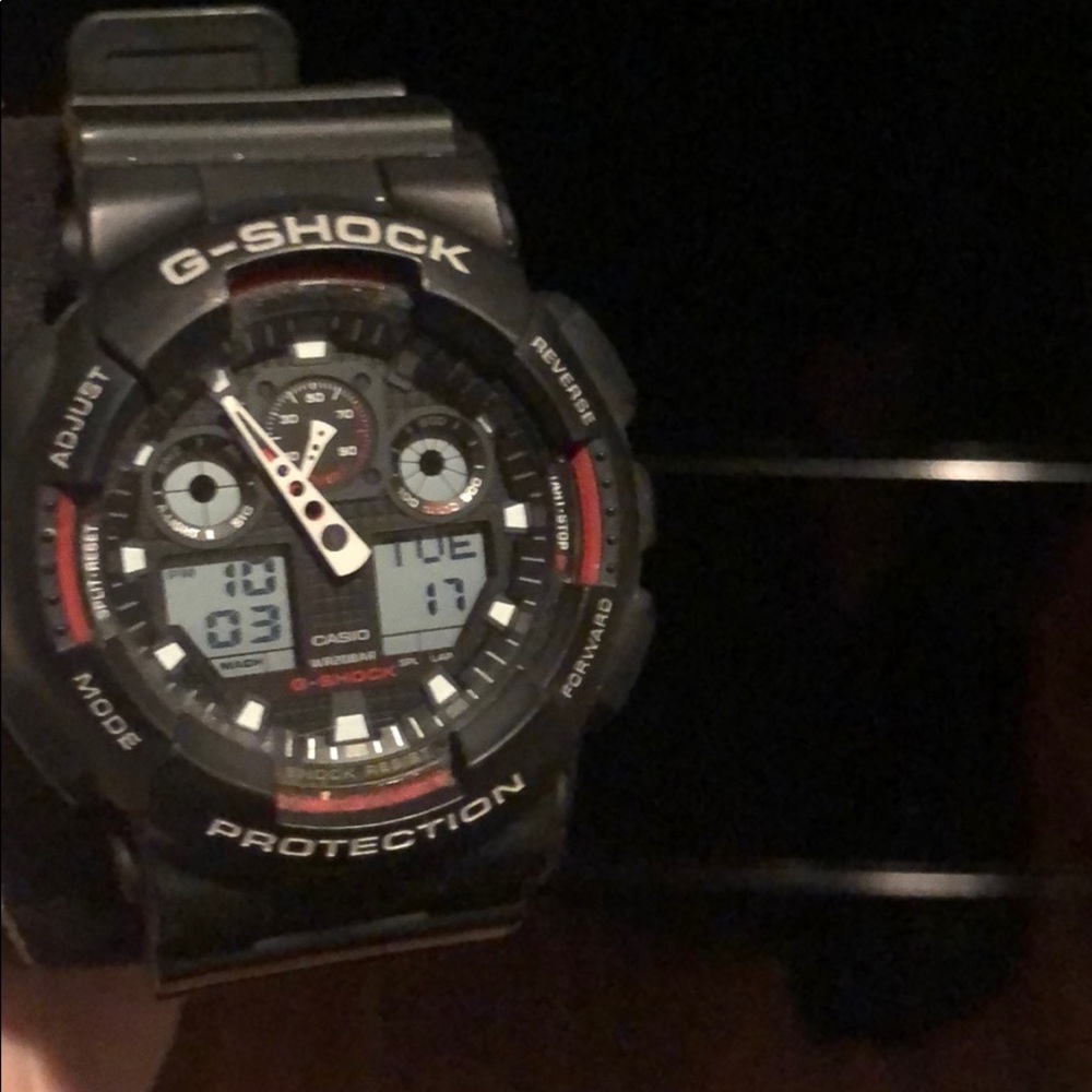 G-shock protection watch for men